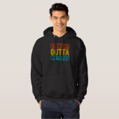 Retro Straight Outta Mijn Vijftigers 60 Jaar Oud 6 Hoodie (Voorkant volledig)