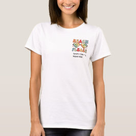 Retro Strand Alsjeblieft Zonsondergang Palmboom Zo T-shirt