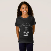 Retro strand sfeer Smiley Face T-shirt - Grappige (Voorkant volledig)