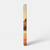 /retro strand/tropisch samsung galaxy hoesje (Linkerkant)