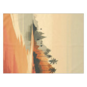 /retro strand/tropisch tafelkleed (Voorkant (Horizontaal))