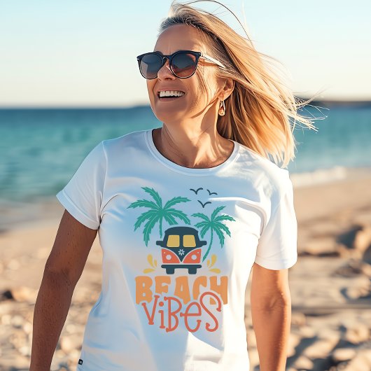 Retro Strandstemming T-shirt