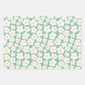 Retro strawberry  inpakpapier vel (Voorkant 2)