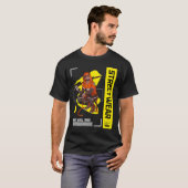 Retro streetkleding t-shirt (Voorkant volledig)