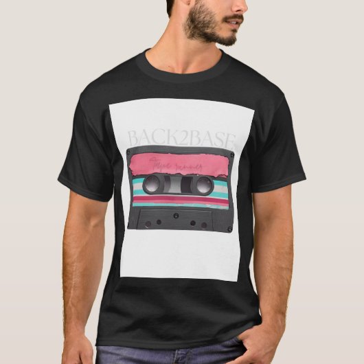 Retro streetwear Unisex T-shirt Neon 80s (Voorkant)