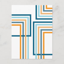Retro Strepen 2 (1) Abstract Ontwerp