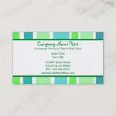 retro strepen: 2 ruimden op: visitekaartje (Achterkant)