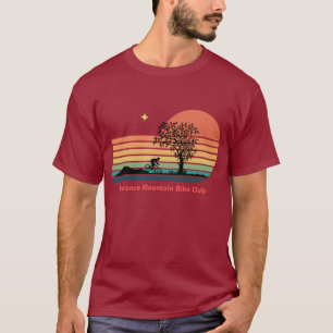 Retro strepen T-shirt