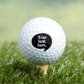 Retro stripdialoog halftoon golfballen (Insitu Shirt)