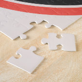 Retro Stripe  foto 1970s Puzzle 20x30 Legpuzzel (Zijkant)