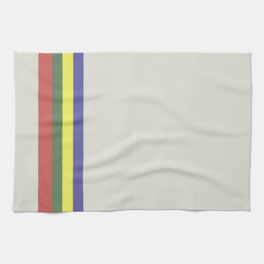 Retro Stripe Kitchen Towel Theedoek (Horizontaal)