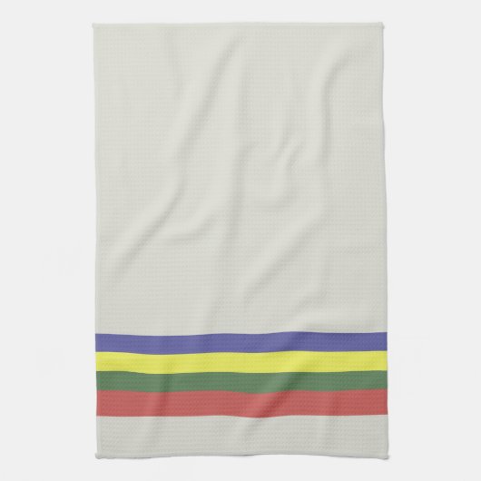 Retro Stripe Kitchen Towel Theedoek (Verticaal)