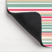 Retro Stripe Mousepad Muismat (Hoek)
