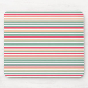 Retro Stripe Mousepad Muismat