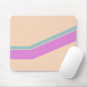 Retro Stripe Mousepad Muismat (Met muis)