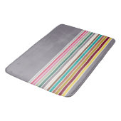 Retro Stripe Patroon Badmat (Gekanteld)