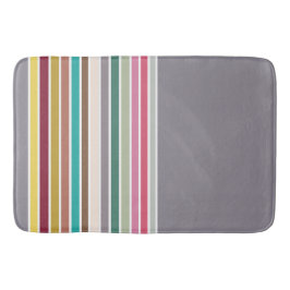Retro Stripe Patroon Badmat