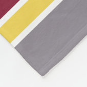 Retro Stripe Patroon Fleece Deken (Hoek)