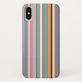 Retro Stripe Patroon iPhone / iPad Case (Achterkant)