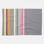 Retro Stripe Patroon Keukenhanddoek (Horizontaal)