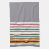 Retro Stripe Patroon Keukenhanddoek (Verticaal)