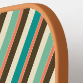 Retro Stripe Pickleball Paddle (Links Detail)