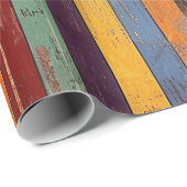 Retro Striped Cadeaupapier (Rol Hoek)