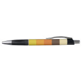 Retro Striped Color Pattern van 70 s Pen (Bovenkant)