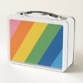 Retro Striped Lunchbox (Achterkant)