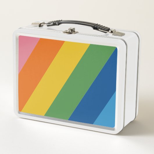 Retro Striped Lunchbox (Voorkant)