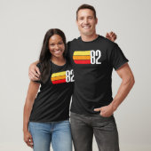 Retro Stripes 82 voor de 40e verjaardag in 2022, g T-shirt (Unisex)