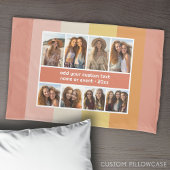 Retro Stripes - 8 Fotocollage Kussensloop