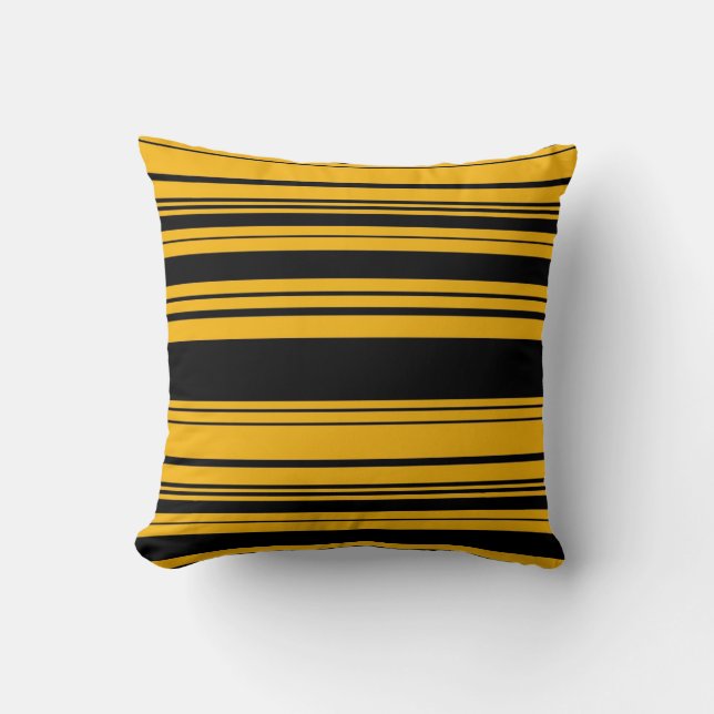 Retro Stripes Art Design Abstracte Pillow Kussen (Voorkant)