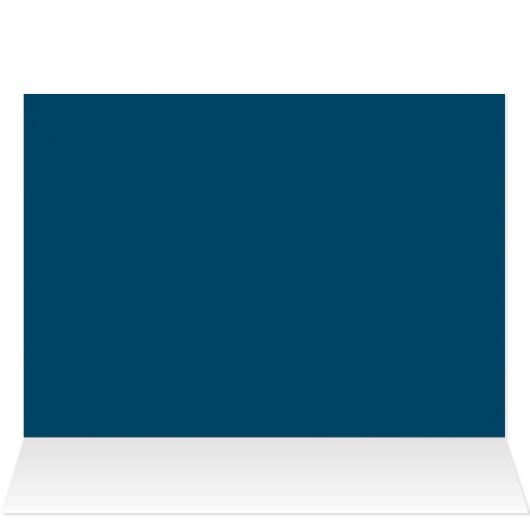 Retro Stripes Blank Kaarten (Navy Blue Multi) (Binnen Horizontaal (Boven))