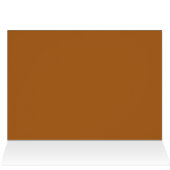 Retro Stripes Blank Kaarten (Oranje Multi) (Binnen Horizontaal (Boven))