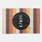 Retro Stripes Business Company Welcome 60s 70 Theedoek (Horizontaal)