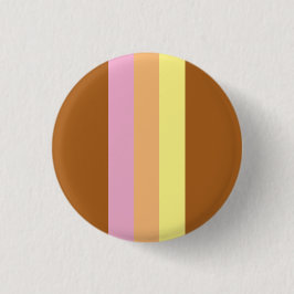 Retro Stripes Button (Oranje Multi)