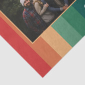 Retro Stripes - Foto - Merry Christmas Line Art Tissuepapier (Detail)