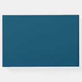 Retro Stripes Gastenboek (Navy Blue Multi) (Achterkant)