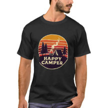 Retro Stripes Happy Camper –  Throwback