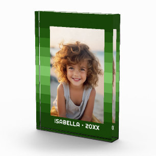 Retro Stripes - Kerstgroen - Eenvoudige foto