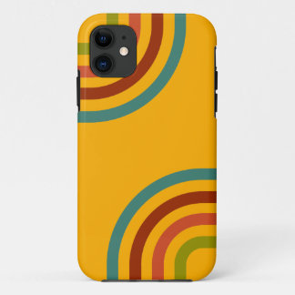 Retro Stripes Patroon van 70 s Case-Mate iPhone Case