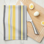 Retro Stripes Pattern Kitchen Towel #2 Theedoek (Quarter Fold)