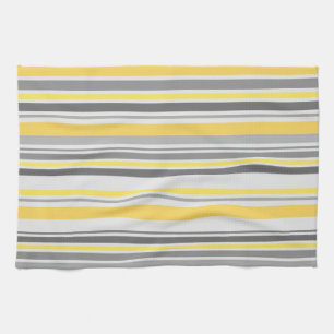Retro Stripes Pattern Kitchen Towel #2 Theedoek