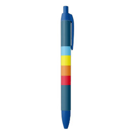 Retro Stripes Pennen (Navy Blue Multi)