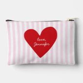 Retro Stripes Rood & Roze Beste Moeder Ooit Etui (Achterkant)