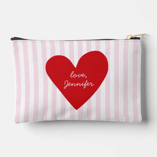 Retro Stripes Rood & Roze Beste Moeder Ooit Etui (Achterkant)