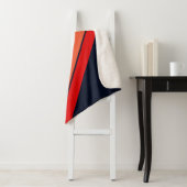 Retro Stripes Stijlvolle Lijnen Gestreept 70s 80s Sherpa Deken (In situ)