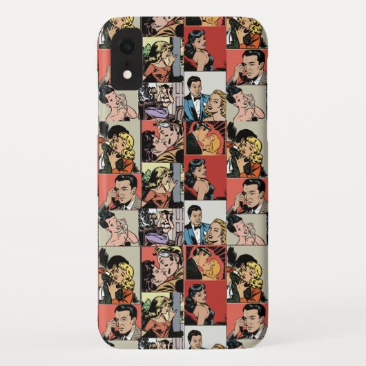 retro-stripverhaal Case-Mate iPhone case (Achterkant)