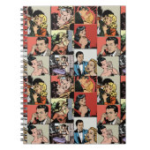  retro-stripverhaal notitieboek (Voorkant)